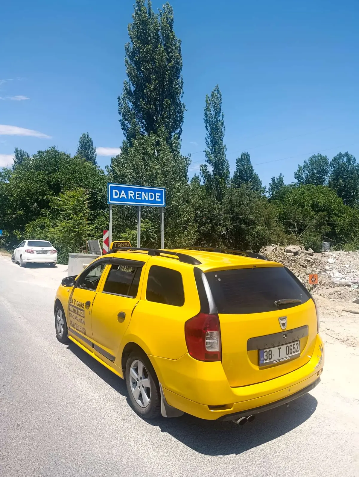 Sahabiye Taksi 38 T 0652 gerçek araç fotoğrafı 6